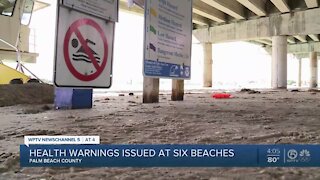 Poor water quality prompt advisories at 6 beaches in Palm Beach County