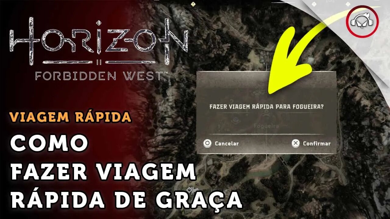 Horizon Forbidden West, Como fazer viagem rápida de graça | super dica PT-BR