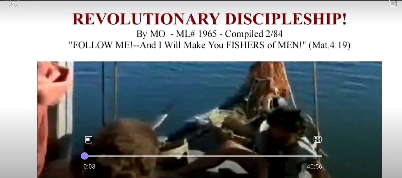 ML - REVOLUTIONARY DISCIPLESHIP