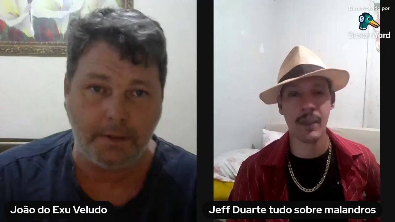 Jeff Duarte malandro encarnado