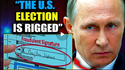 Putin Releases 4,000 Page Report Exposing How Elites Have Rigged 2024 US Election