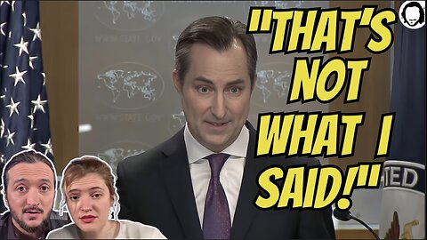 U.S. Spokesperson Accidentally Speaks The Truth, Then Denies It!