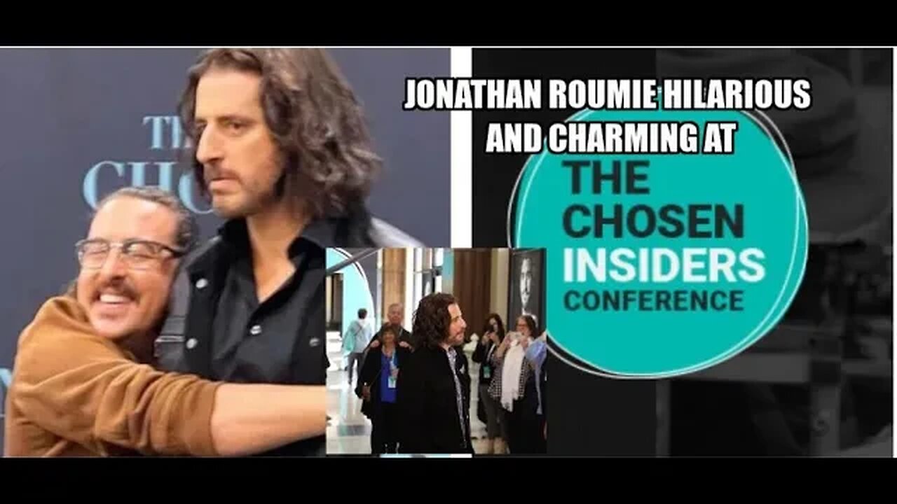 Jonathan Roumie super hilarious and charming at the Chosen Insiders Conference October 2023