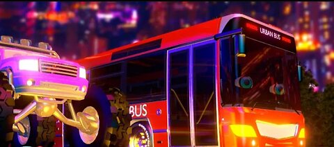 Wheels On The Bus + Street Vehicles Nursery Rhyme for Kids by Speedies