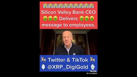 Silicon Valley Bank CEO Delivers Message to EMPLOYEES