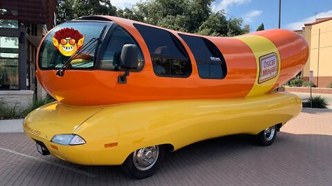 Saw The Oscar Mayer Wiener Mobile - DCW Blog 9