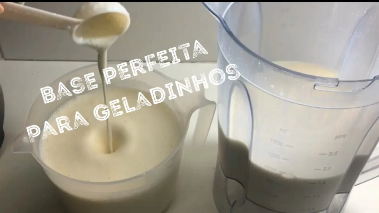 Curso De Geladinhos, Sorvetes e Cassatas Gourmets Aula 01 - A Base Perfeita