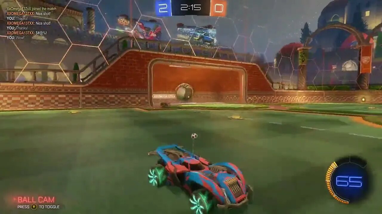 Dude pulls off epic comeback goal during Rocket League match