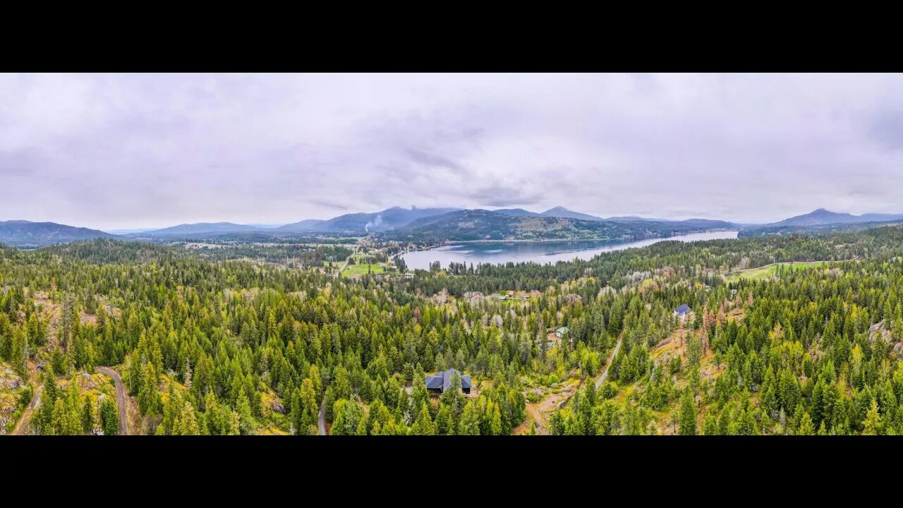 Lake View North Idaho Home on 20 Acres! 378 Roberts Ridge Rd Cocollala