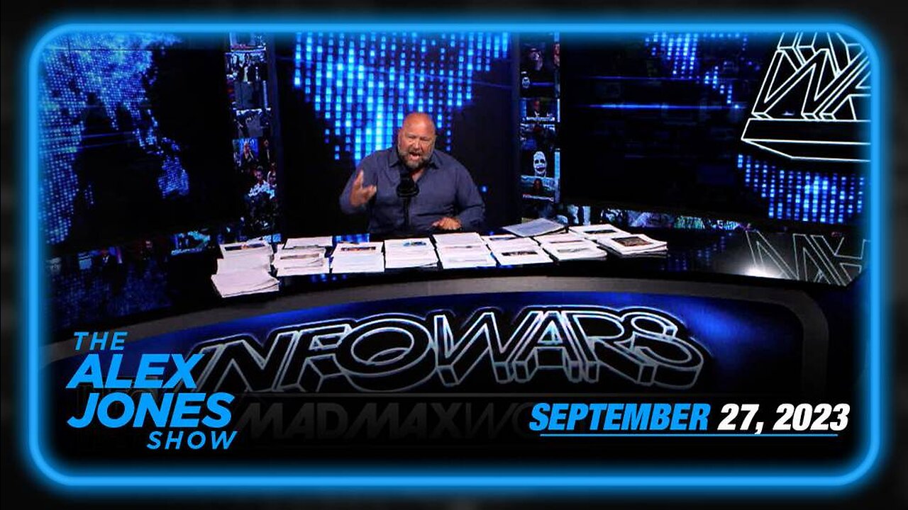 The Alex Jones Show WEDNESDAY FULL SHOW 09/27/23