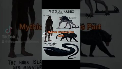 Mythical Creatures Part XXVII