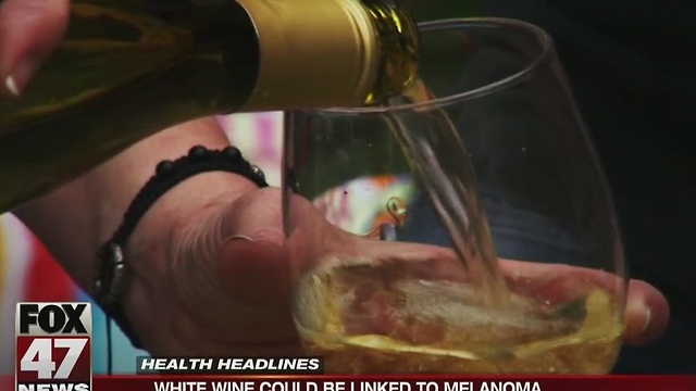 White wine may increase risk of melanoma