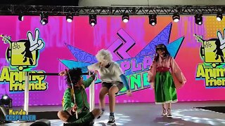 Apresentação Cosplay Livre em Grupo do anime Hunter x Hunter no Anime Friends 2022