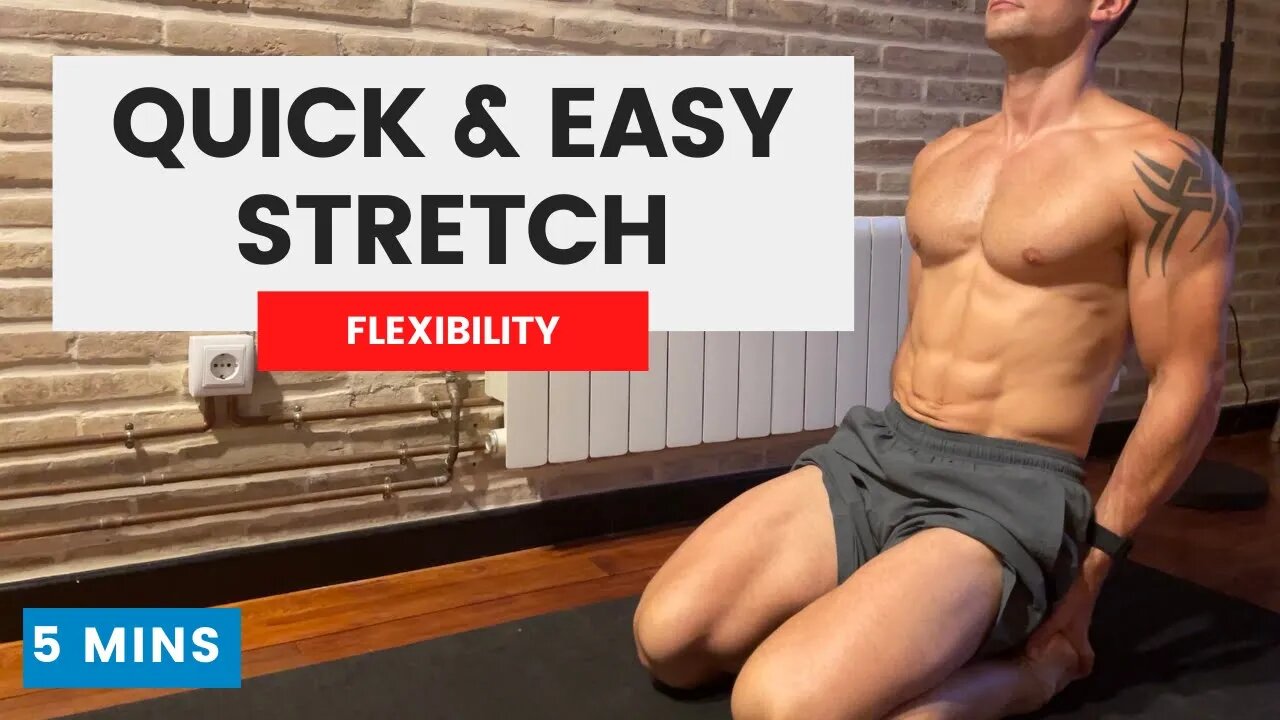 5 MINUTE DAILY STRETCH | Improve Flexibility, Relax your Mind, Rebalance your Body | #CrockFit