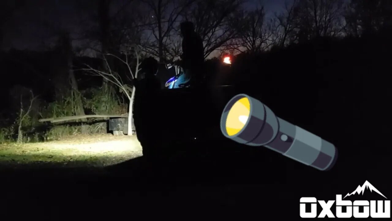 MUST HAVE dirtbike helmet light for night riding ! | OXBOW VOYAGER