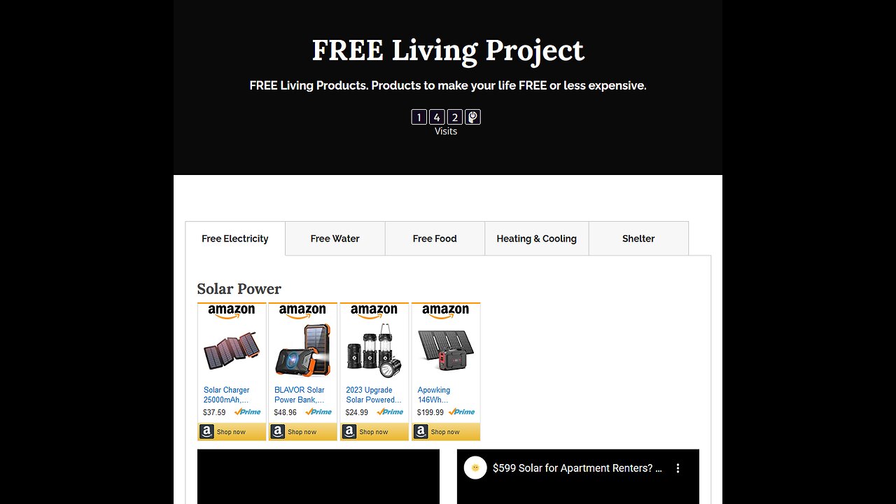 FREE Living Project: Episode 1 - Resources Website Check It Out 2023.mp4