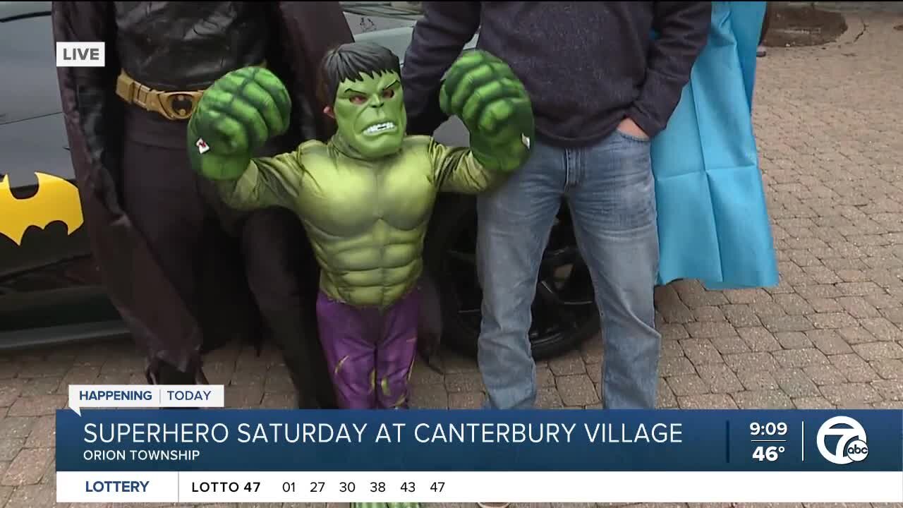 Superhero Saturday at Canterbury Village