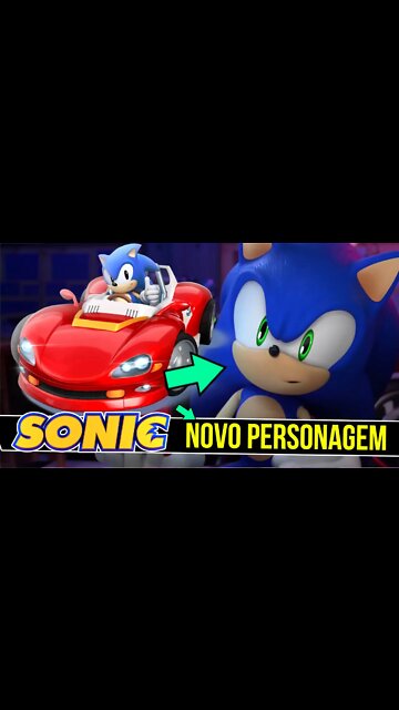 NOVO Personagem no SONIC RACING | Rk Play #shorts