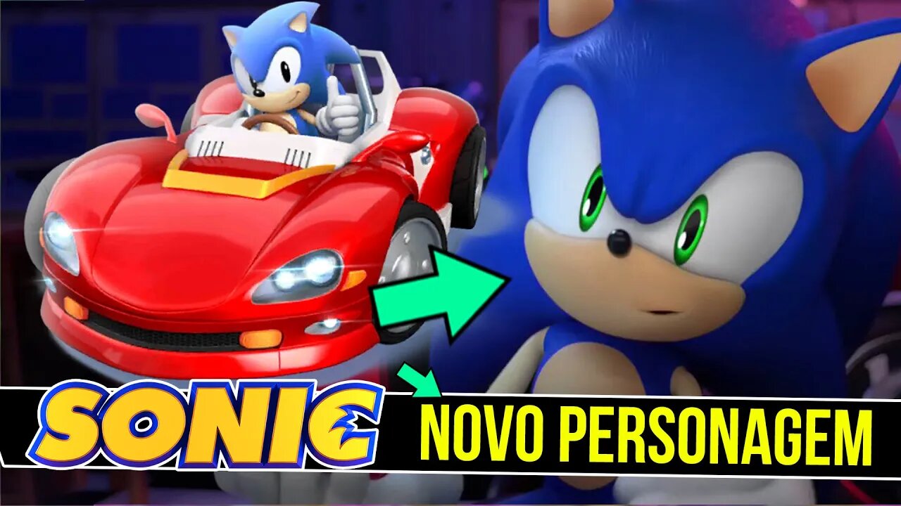 NOVO Personagem no SONIC RACING | Rk Play #shorts