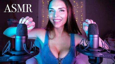 ASMR | Tapping Tingles, Mic Brushing + Whispers