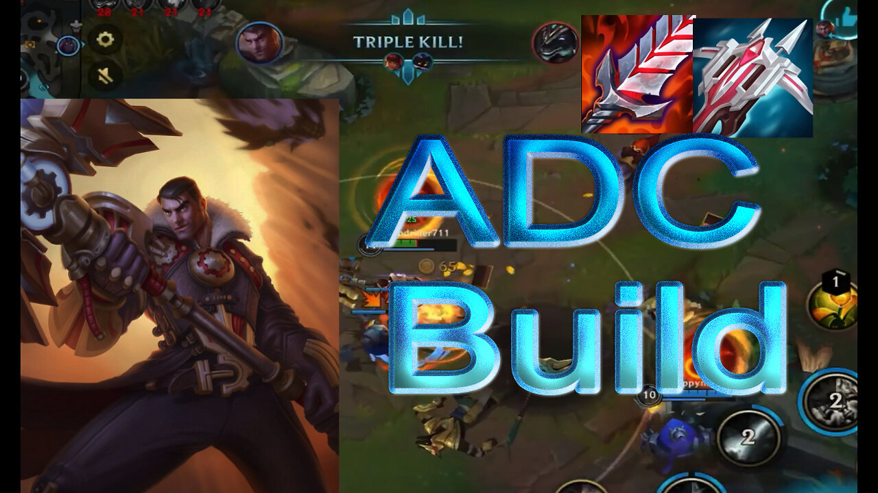 Wild Rift Gameplay: Jayce Crit Build (Solo Lane - Ranked)