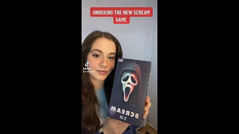 UNBOXING THE NEW SCREAM GAME