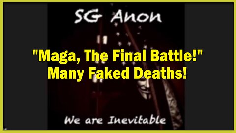 SG Anon. Derek Johnson HUGE Intel 3/11/23: "Maga, The Final Battle!" Many Faked Deaths!