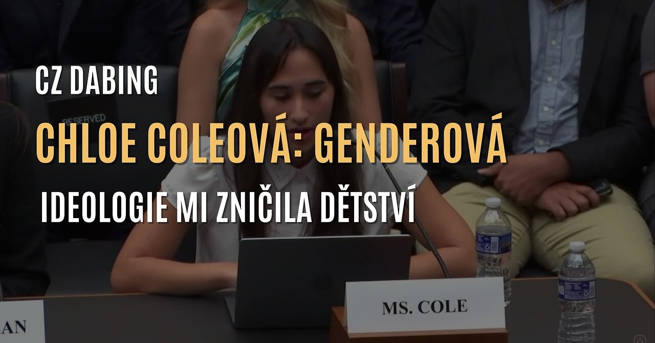 „Moje dětství bylo zničeno:” Chloe Coleová hovoří o transgender operacích (CZ DABING)