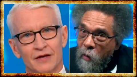 Anderson Cooper SUGARCOATS Iraq War in DESPICABLE Cornel West Interview