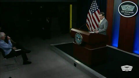 Pentagon Press Secretary Holds Briefing