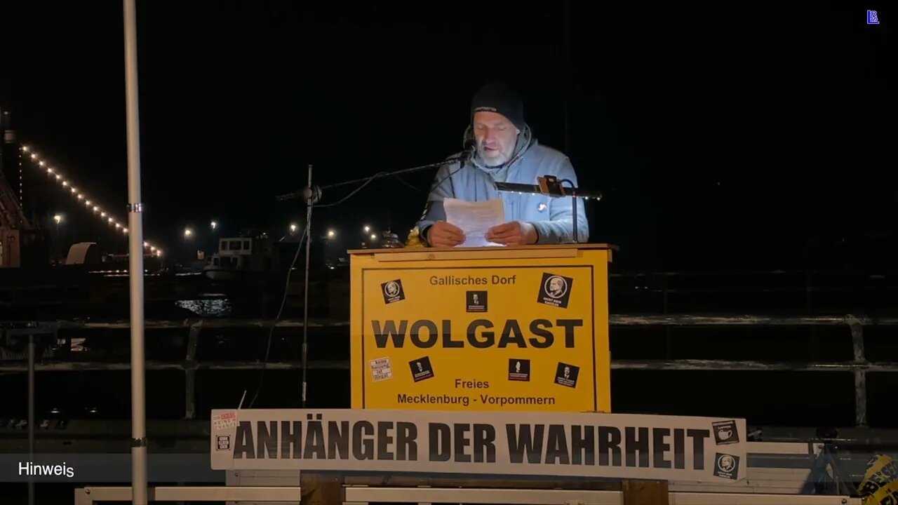 Wolgast - Stefan - bei fantastischem Herbstwetter Eröffnung der Versammlung 24-10-2023
