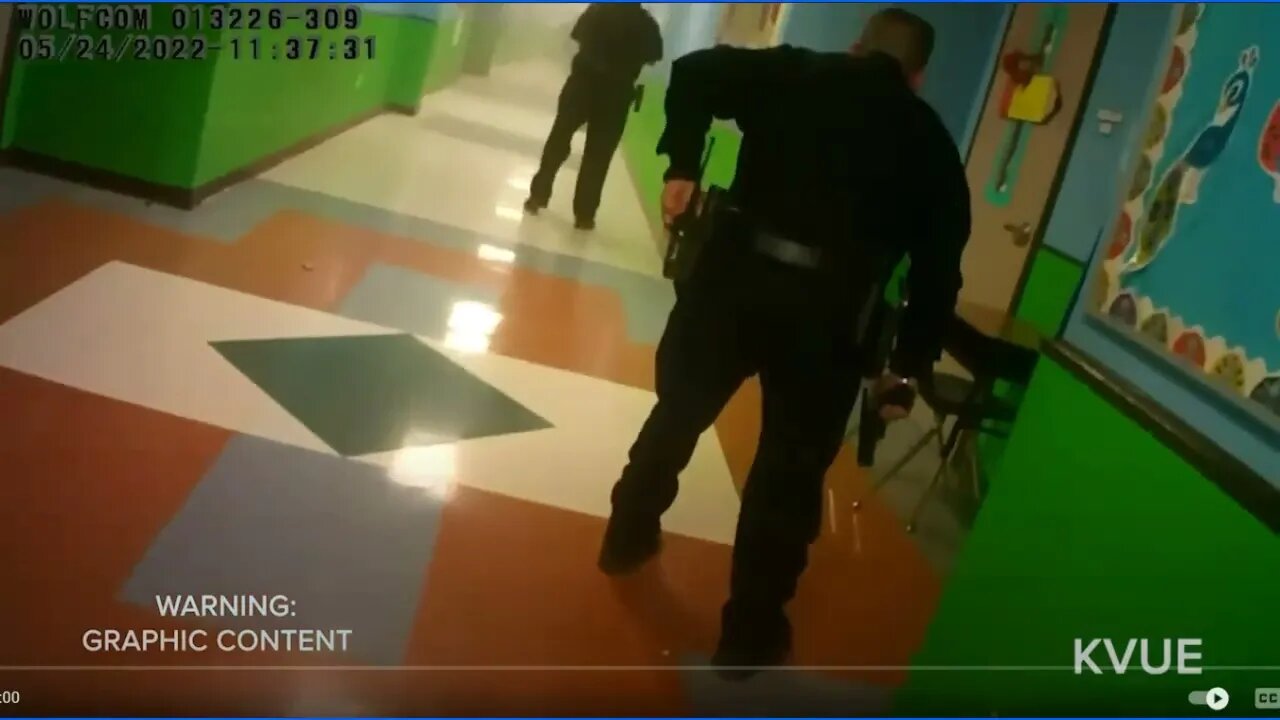 Uvalde bodycam Video: Sgt. Daniel Coronado - Really Shows Initial Response Failure