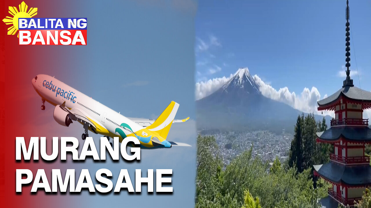 Cebu Pacific, patuloy na mag-aalok ng murang pamasahe papuntang Japan