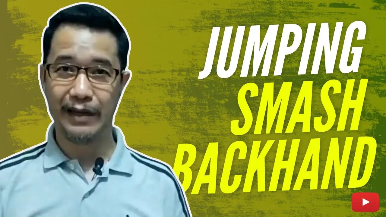 Jumping Smash Backhand like Taufik Hidayat - PB KUSUMA TANGKAS - Indonesian with English subtitles