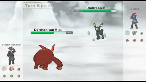 Pokemon Showdown were a regigigas gets pass his slow start