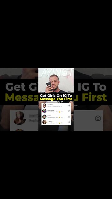 Ultimate Trick To Get Girls To Message You First On Instagram