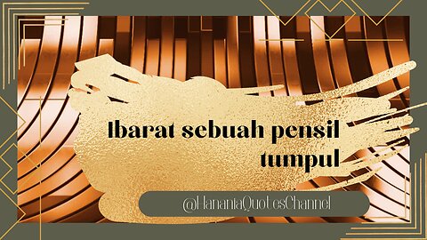 Ibarat sebuah pensil tumpul#short#shorts#rumbleshort