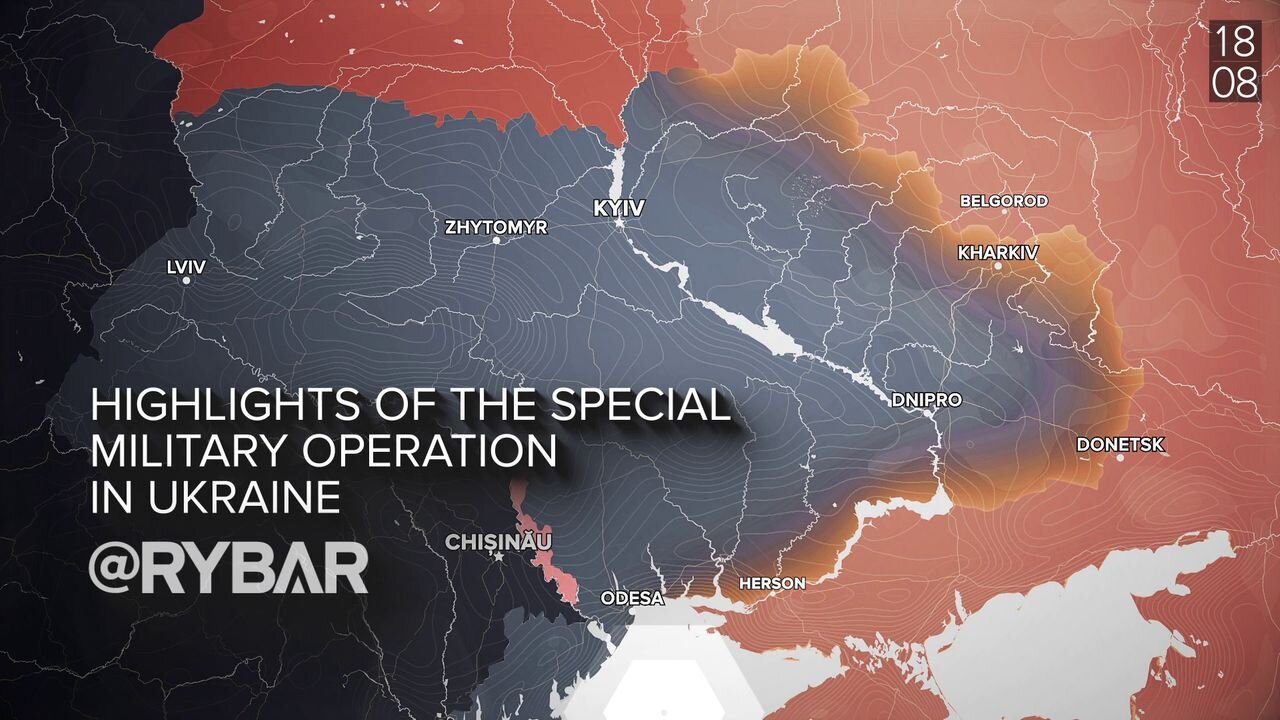 Highlights of Russian Military Operation in Ukraine on August 18