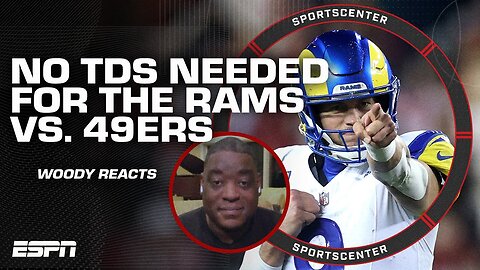 FULL REACTION: Rams beat 49ers WITHOUT scoring a touchdown 😳 'LA defense came up BIG!' - Woody