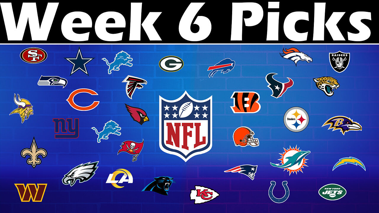 2023 NFL week 6 picks | NFL week 6 predictions, upsets, and surprises !