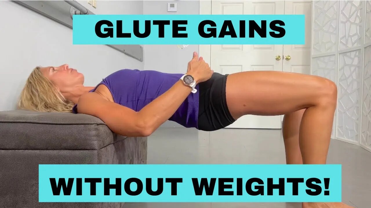 5 glute exercises to build glutes when you can’t lift heavy weights