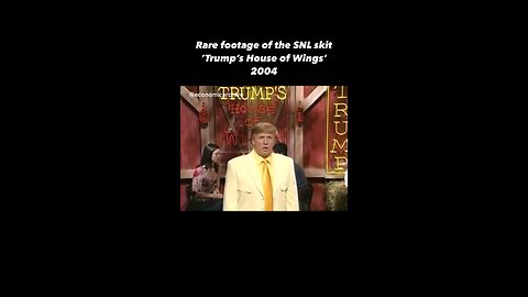 Donald TRUMP house of wings!