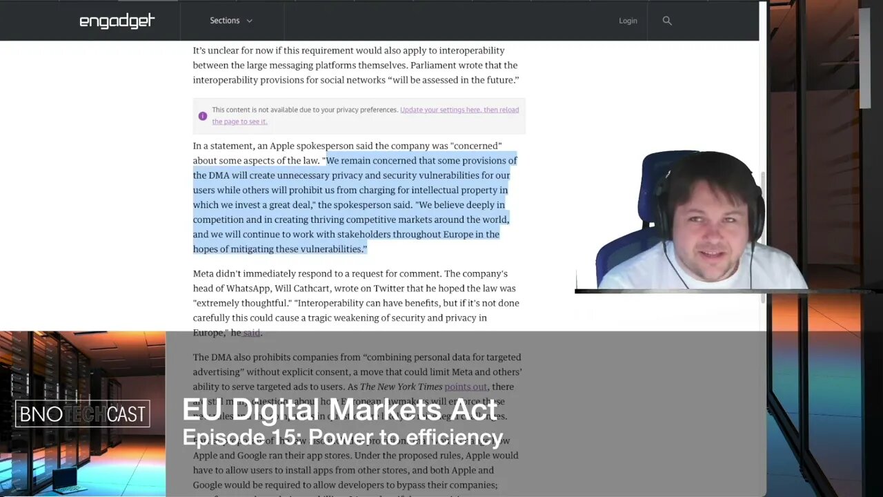 EU Digital Markets Act