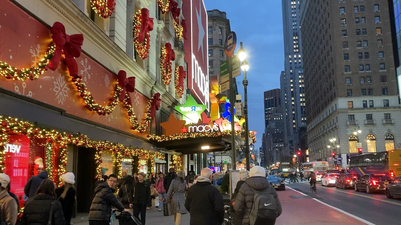 Macy’s Holiday Window Displays