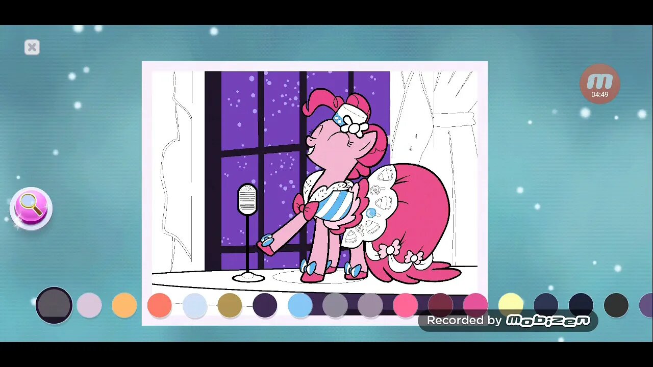 Let's Paint Pinkie Pie & Music Ponies / Color by Magic