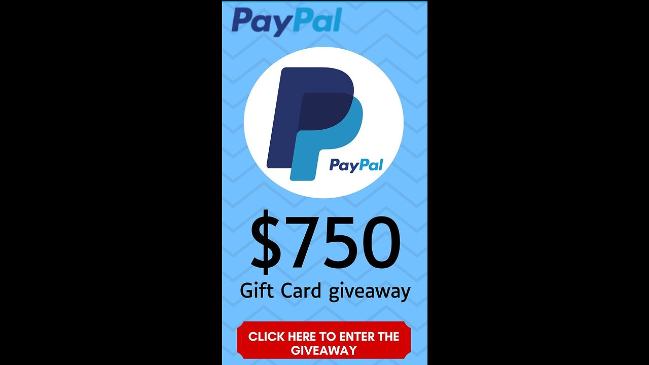 paypal gift card, $750 PayPal Gift Card, free gift card