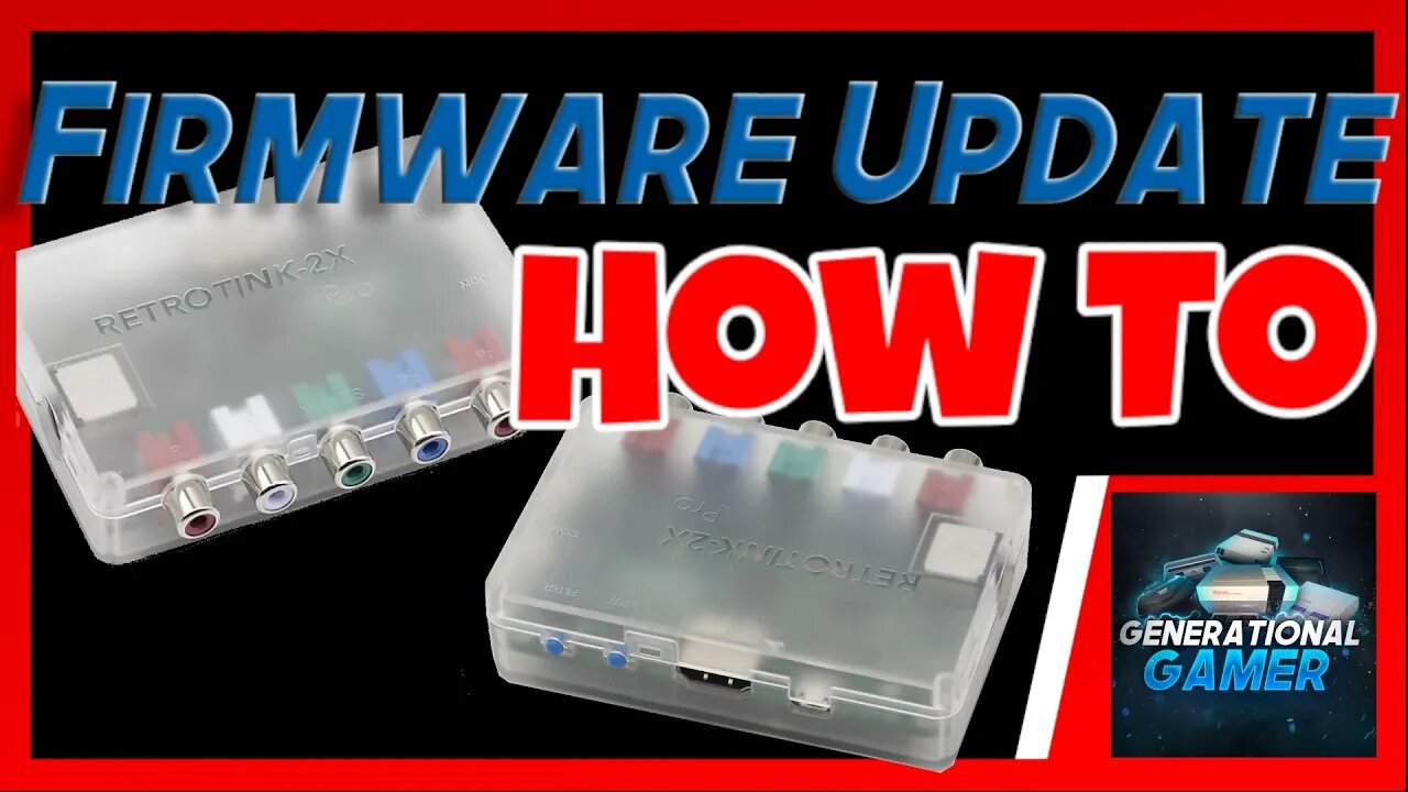 Easily Update RetroTink 2x Pro Firmware in About 2 Minutes