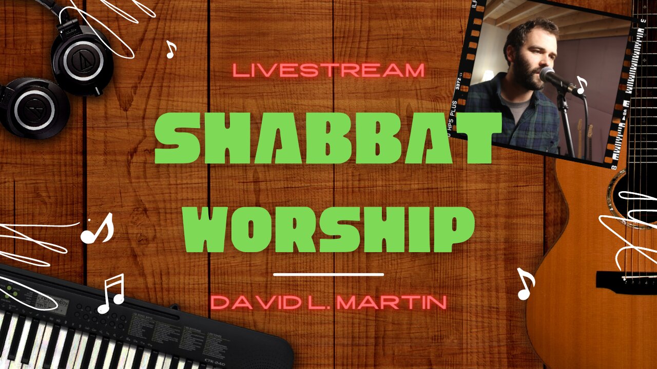 Shabbat Worship Livestream Annoucement!