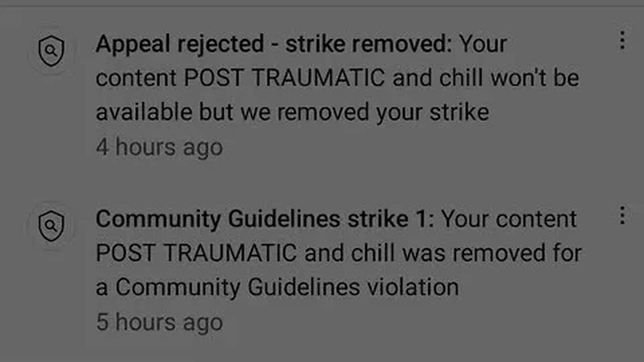 Subs, thank you for 600. Google, thanks for the strike/strike-be-gone an hour later.