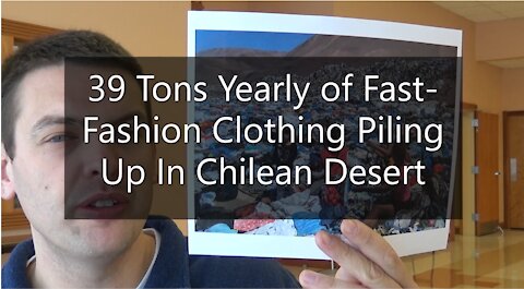 39 Tons Yearly Of Fast-Fashion Clothing Piling Up In Chilean Desert